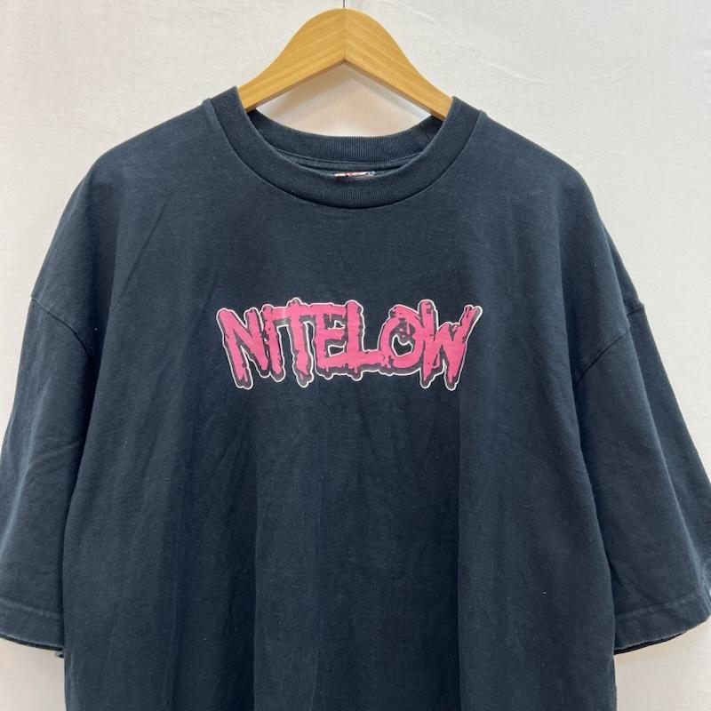 ナイトロウ nitrow Tシャツ 半袖 00s スプレー ロゴ Tシャツ ニトロ マイクロフォン アンダーグラウンド XXL 黒 / ブラック / black メンズ USED 古着 中古 50157106