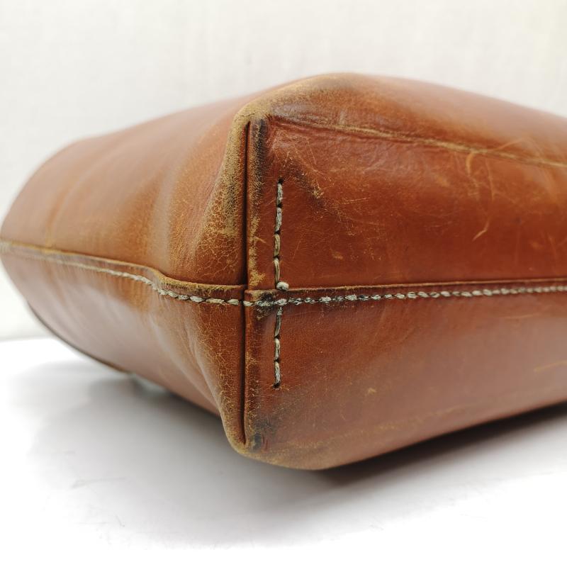 ゲンテン genten トートバッグ トートバッグ レザー ハンド バッグ トート - 茶 / ブラウン / brown レディース USED 古着 中古 50157109
