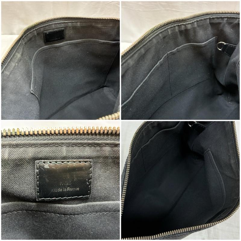 ルイヴィトン LOUIS VUITTON ショルダーバッグ ショルダーバッグ N41211 ダミエ グラフィット ミック PM 斜め掛け クロスボディ ショルダーバッグ - 総柄 X ロゴ、文字 メンズ USED 古着 中古 50157118