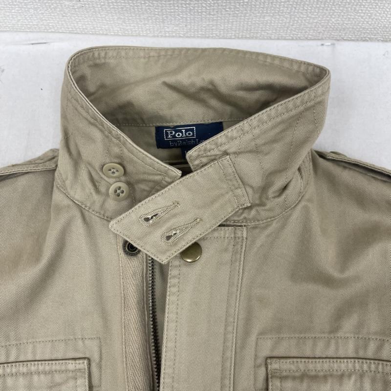 ポロバイラルフローレン Polo by RALPH LAUREN ジャケット、上着 ジャンパー、ブルゾン ミリタリー フィールド ジャケット 160cm カーキ / カーキ / khaki メンズ USED 古着 中古 50157148