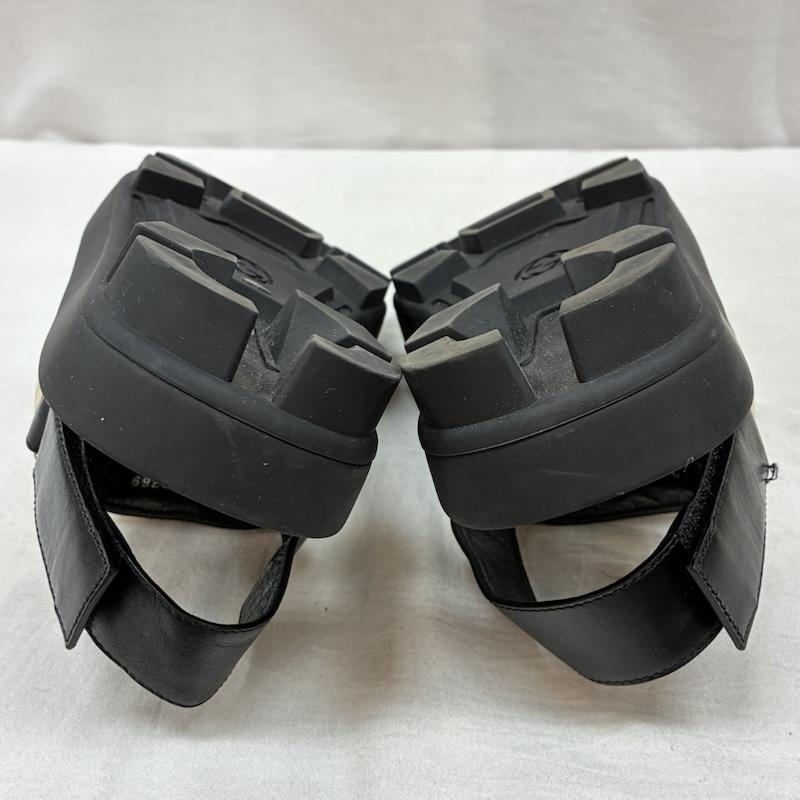 グッチ GUCCI サンダル サンダル ストライプ テープ ロゴ ストラップ サンダル 26.0cm ロゴ、文字 黒 / ブラック / black メンズ USED 古着 中古 50157153