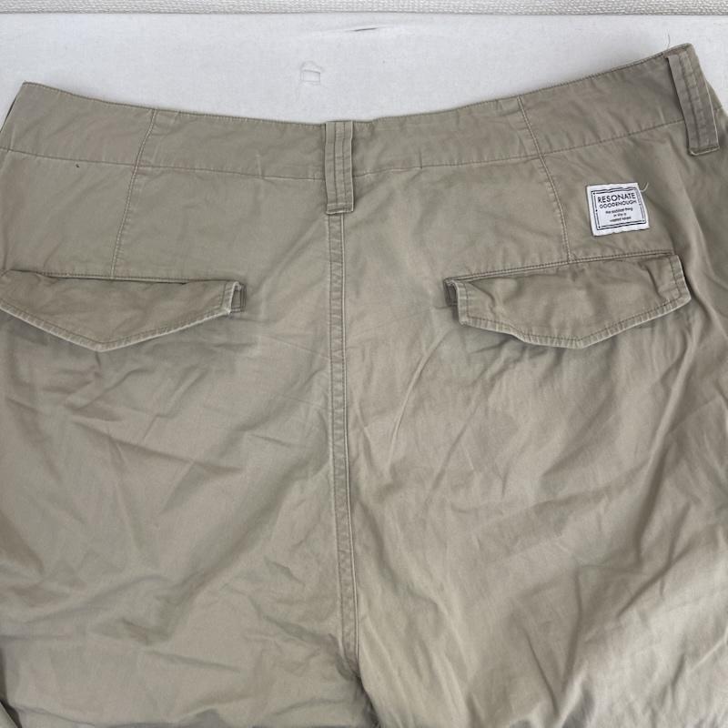 グッドイナフ GOODENOUGH パンツ ワークパンツ、ペインターパンツ RESONATE コットン ワイド カーゴパンツ L ベージュ / ベージュ / beige メンズ USED 古着 中古 50157163