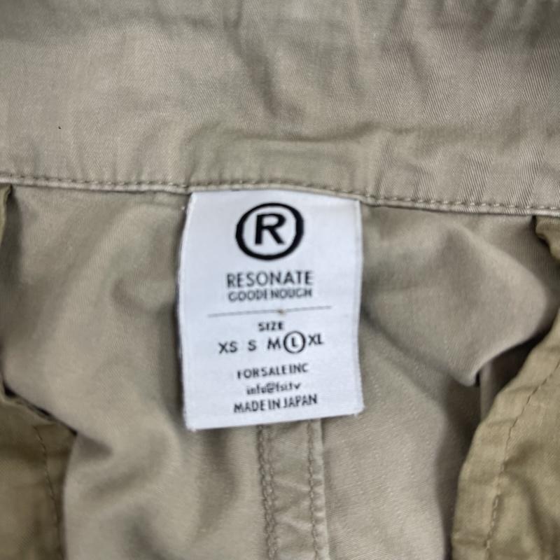 グッドイナフ GOODENOUGH パンツ ワークパンツ、ペインターパンツ RESONATE コットン ワイド カーゴパンツ L ベージュ / ベージュ / beige メンズ USED 古着 中古 50157163