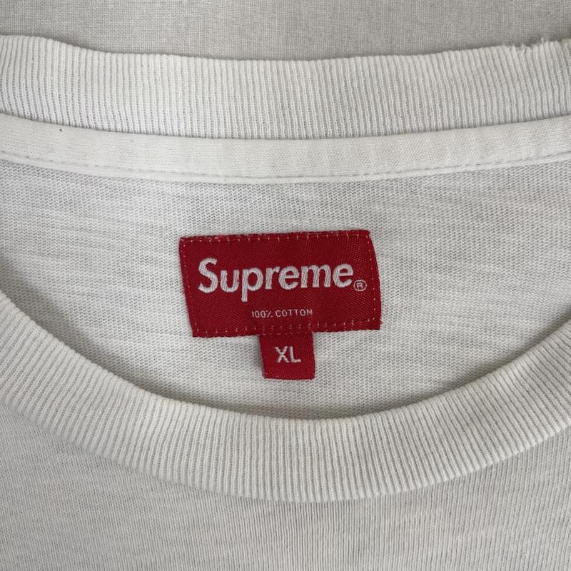 シュプリーム Supreme Tシャツ 半袖 18SS Gradient Arc Top アーチ ロゴ プリント Tシャツ XL 白 / ホワイト / white メンズ USED 古着 中古 50157165