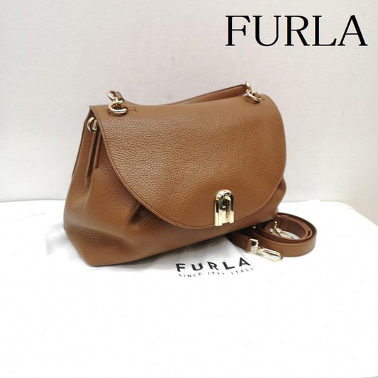 フルラ FURLA ショルダーバッグ ショルダーバッグ スリーク 2way ハンドバッグ ショルダーバッグ - 茶 / ブラウン / brown レディース USED 古着 中古 50157167
