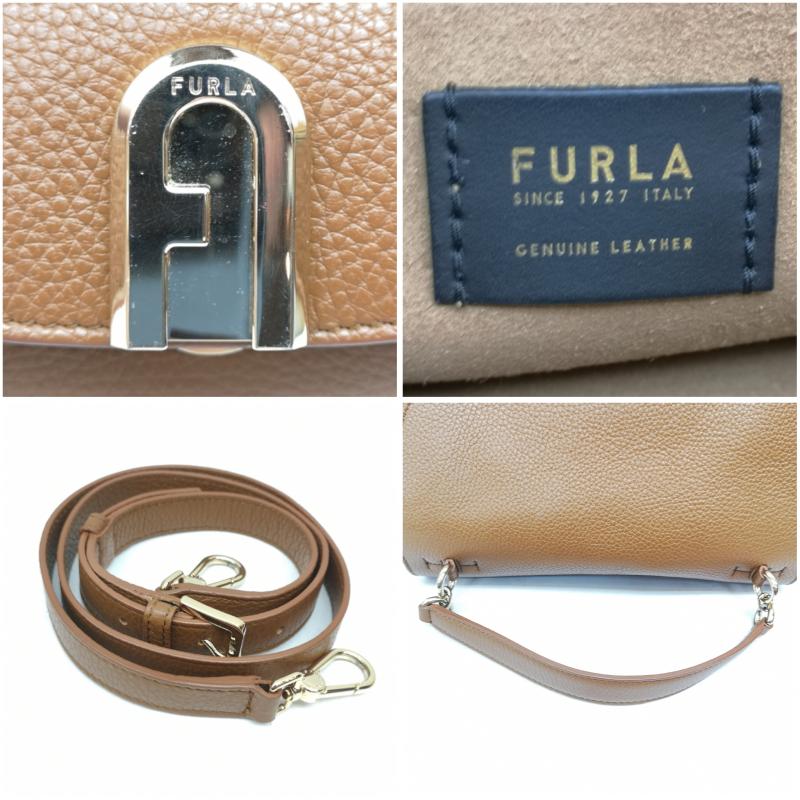 フルラ FURLA ショルダーバッグ ショルダーバッグ スリーク 2way ハンドバッグ ショルダーバッグ - 茶 / ブラウン / brown レディース USED 古着 中古 50157167