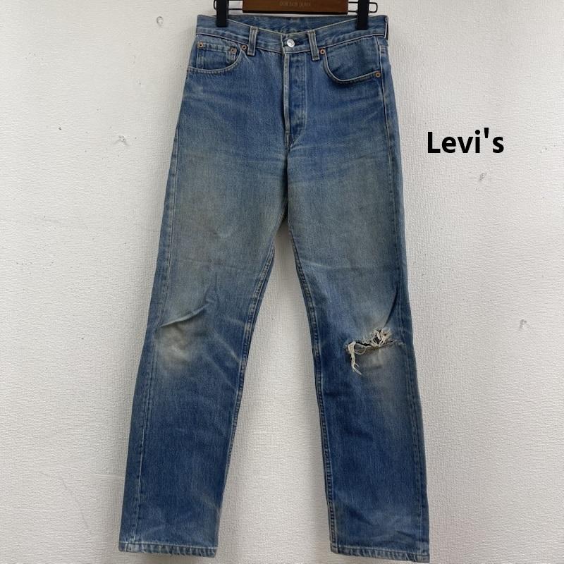 リーバイス Levi s パンツ デニム、ジーンズ 90s USA製 501xx ボタン裏 555 デニム パンツ 29インチ インディゴ / インディゴ / Indigo メンズ USED 古着 中古 50157175