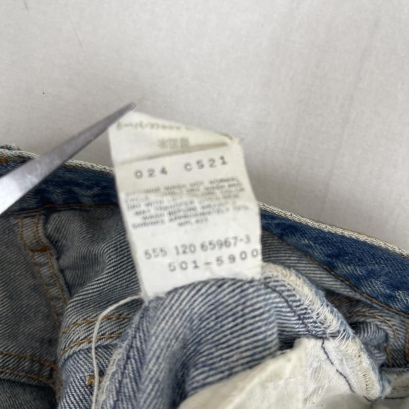 リーバイス Levi s パンツ デニム、ジーンズ 90s USA製 501xx ボタン裏 555 デニム パンツ 29インチ インディゴ / インディゴ / Indigo メンズ USED 古着 中古 50157175
