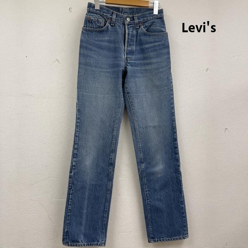 リーバイス Levi s パンツ デニム、ジーンズ 80s USA製 26501-0119 242 ボタンフライ デニム パンツ 30インチ インディゴ / インディゴ / Indigo レディース USED 古着 中古 50157180