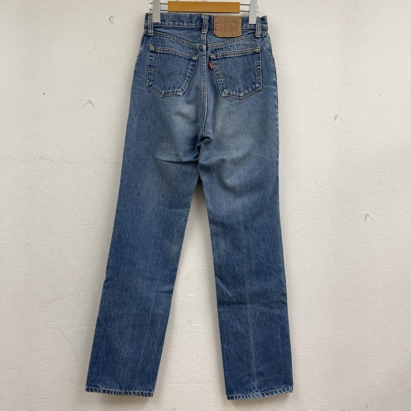 リーバイス Levi s パンツ デニム、ジーンズ 80s USA製 26501-0119 242 ボタンフライ デニム パンツ 30インチ インディゴ / インディゴ / Indigo レディース USED 古着 中古 50157180