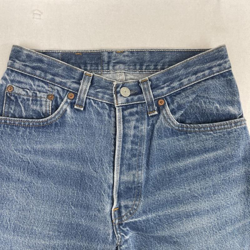 リーバイス Levi s パンツ デニム、ジーンズ 80s USA製 26501-0119 242 ボタンフライ デニム パンツ 30インチ インディゴ / インディゴ / Indigo レディース USED 古着 中古 50157180