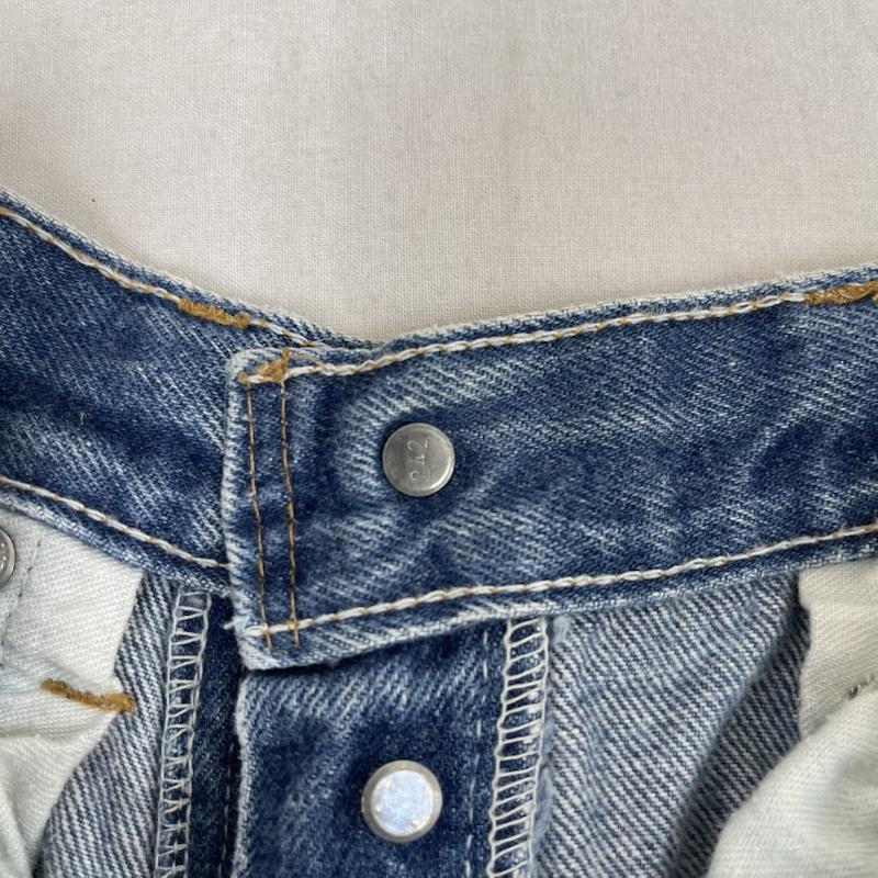 リーバイス Levi s パンツ デニム、ジーンズ 80s USA製 26501-0119 242 ボタンフライ デニム パンツ 30インチ インディゴ / インディゴ / Indigo レディース USED 古着 中古 50157180