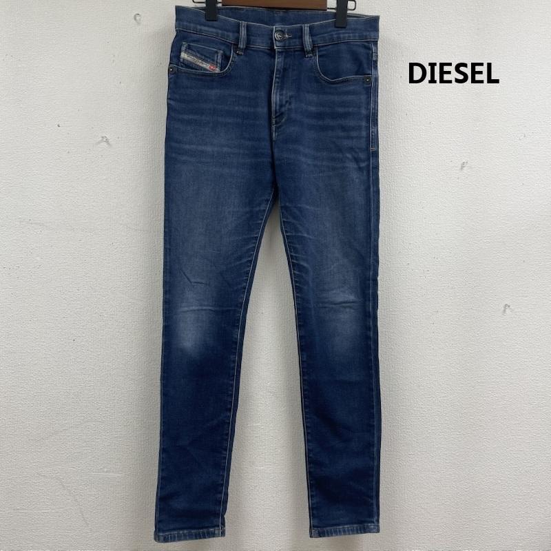 ディーゼル DIESEL パンツ デニム、ジーンズ D-STRUKT スリムフィット Diesel Industry ロゴ デニム パンツ 28インチ インディゴ / インディゴ / Indigo メンズ USED 古着 中古 50157184