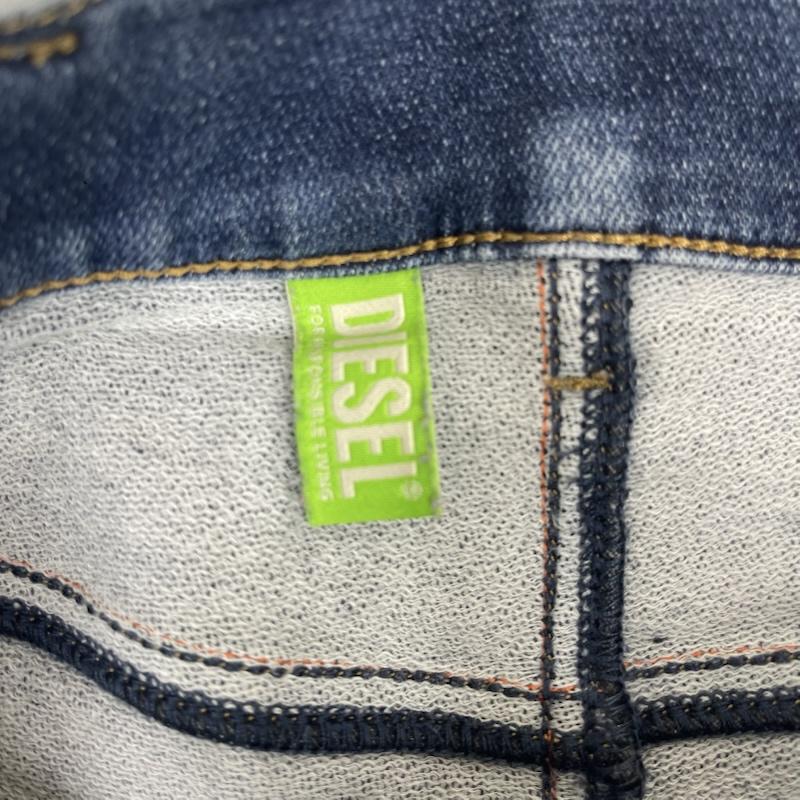ディーゼル DIESEL パンツ デニム、ジーンズ D-STRUKT スリムフィット Diesel Industry ロゴ デニム パンツ 28インチ インディゴ / インディゴ / Indigo メンズ USED 古着 中古 50157184