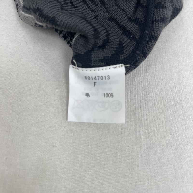 ロエン ROEN ニット、セーター 半袖 スカル ドクロ ニット セーター ノースリーブ y2k FREE 黒 / ブラック / black メンズ USED 古着 中古 50157188