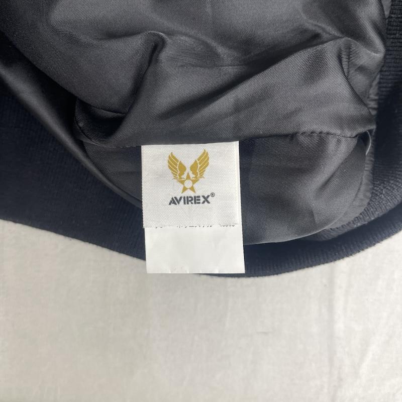 アヴィレックス AVIREX ジャケット、上着 ジャンパー、ブルゾン NYLON AWARD JACKET NYC カモフラ スタジャン S カーキ / カーキ / khaki レディース USED 古着 中古 50157191