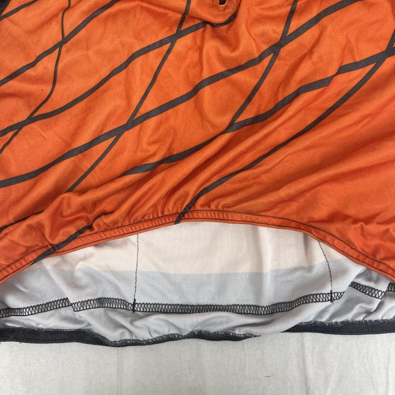 ナイキ エィシージー NIKE ACG Tシャツ 半袖 00s USA製 CYCLING SHIRT ジップ ジャージ M 橙 / オレンジ / orange メンズ USED 古着 中古 50157192