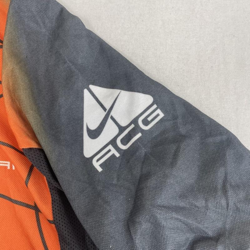 ナイキ エィシージー NIKE ACG Tシャツ 半袖 00s USA製 CYCLING SHIRT ジップ ジャージ M 橙 / オレンジ / orange メンズ USED 古着 中古 50157192
