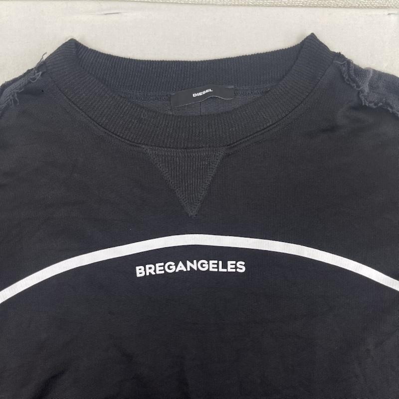 ディーゼル DIESEL トレーナー 長袖 bregangeles アシンメトリー カットソー 黒 / ブラック / black メンズ USED 古着 中古 50157198