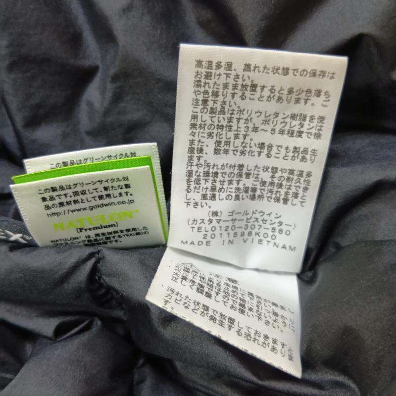 ザノースフェイス THE NORTH FACE ジャケット、上着 ダウンジャケット ND92230 CAMP SIERRA SHORT black XLダウンジャケット XL ロゴ、文字 黒 / ブラック / black メンズ USED 古着 中古 50157207