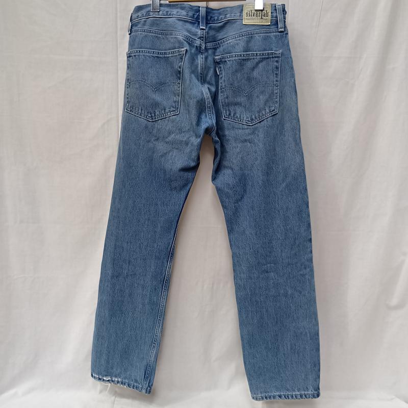 シルバータブ SILVER TAB パンツ デニム、ジーンズ Levi’s SilverTab STRAIGHT PANTS W32 L32 ライトブルー 32 無地 水色 / ライトブルー / メンズ USED 古着 中古 50157209