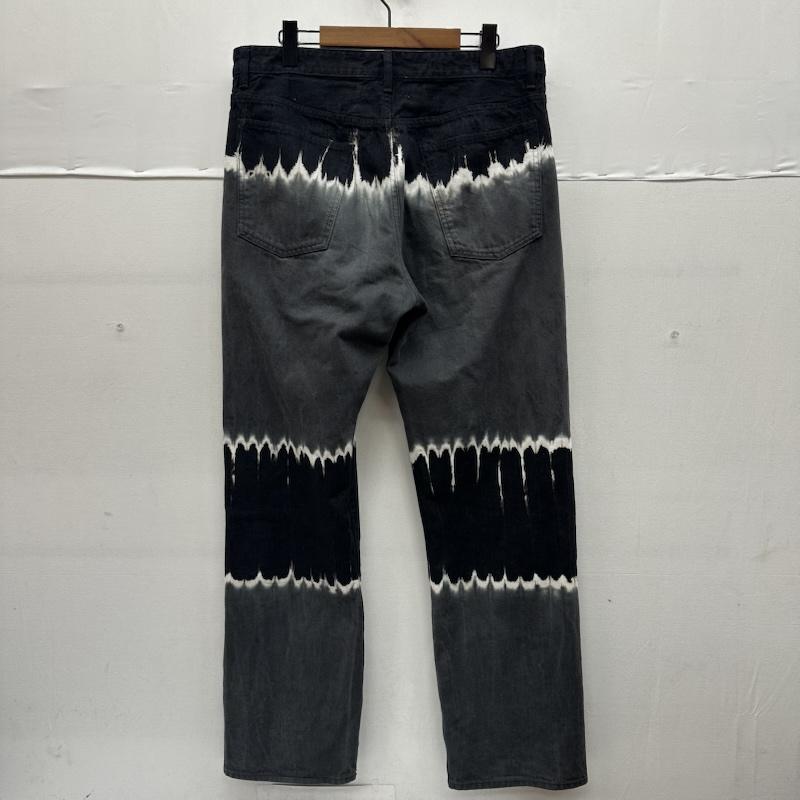 アンユーズド UNUSED パンツ デニム、ジーンズ tie dye pants タイダイ デニム パンツ UW0959 4 黒 / ブラック / black X 灰 / グレー / gray メンズ USED 古着 中古 50157222