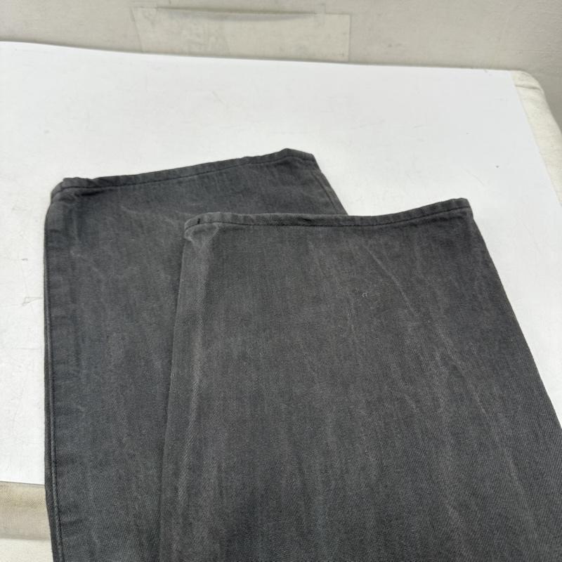 アンユーズド UNUSED パンツ デニム、ジーンズ tie dye pants タイダイ デニム パンツ UW0959 4 黒 / ブラック / black X 灰 / グレー / gray メンズ USED 古着 中古 50157222
