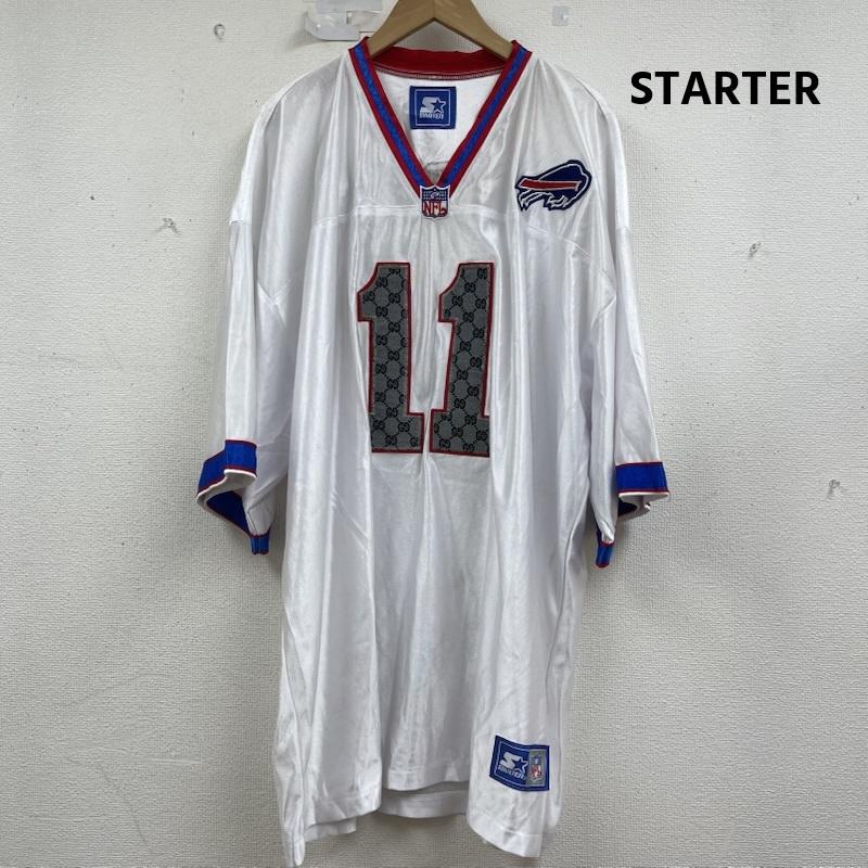 スターター STARTER Tシャツ 半袖 NFL ドリュー ブレッドソー 背番号 11 ジャージ ゲームシャツ 白 / ホワイト / white メンズ USED 古着 中古 50157236