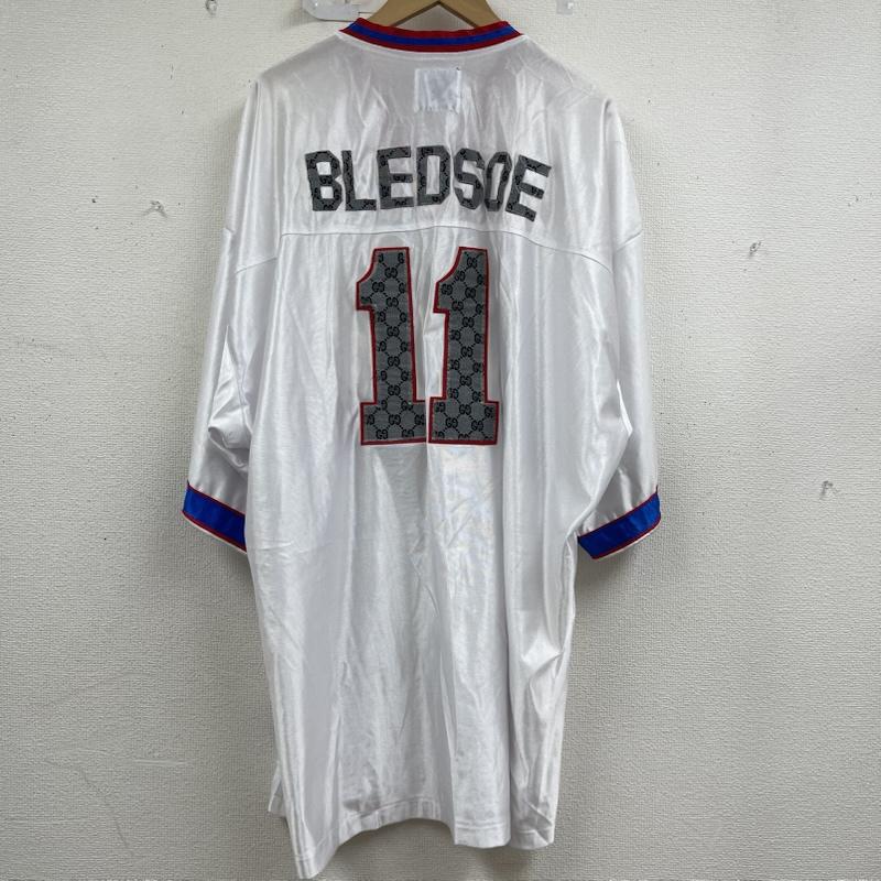 スターター STARTER Tシャツ 半袖 NFL ドリュー ブレッドソー 背番号 11 ジャージ ゲームシャツ 白 / ホワイト / white メンズ USED 古着 中古 50157236
