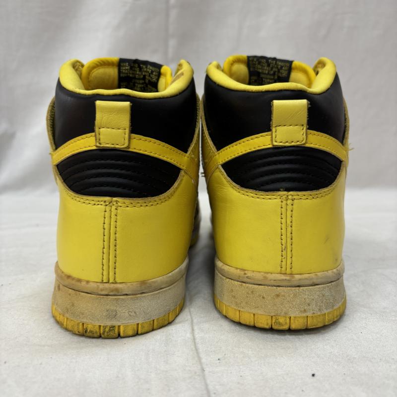 ナイキ NIKE スニーカー スニーカー DUNK HIGH 630335 071 ヴィンテージ ダンク NIKE DUNK HIGH LE アイオワ 26.5cm 黒 / ブラック / black X 黄 / イエロー / yellow メンズ USED 古着 中古 50157240