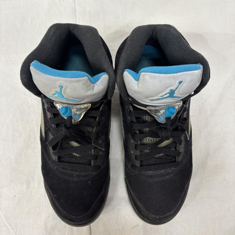 ナイキ NIKE スニーカー スニーカー エアジョーダン アクア AIR JORDAN 5 RETRO AQUA DD0587 047 27.0cm 黒 / ブラック / black X 青 / ブルー / blue メンズ USED 古着 中古 50157242