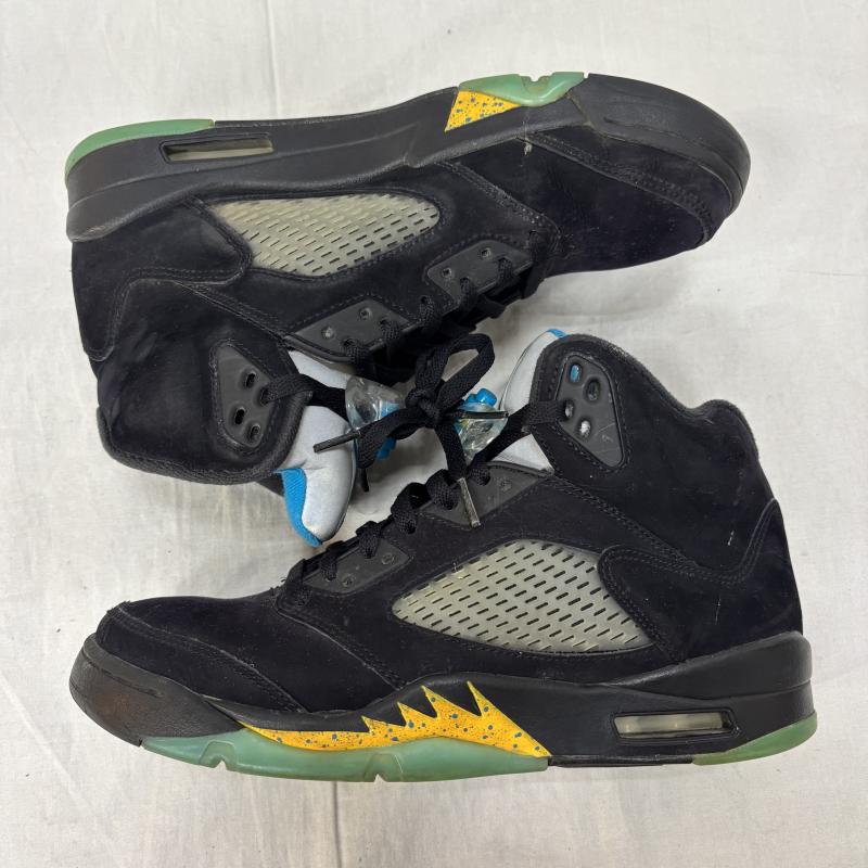 ナイキ NIKE スニーカー スニーカー エアジョーダン アクア AIR JORDAN 5 RETRO AQUA DD0587 047 27.0cm 黒 / ブラック / black X 青 / ブルー / blue メンズ USED 古着 中古 50157242