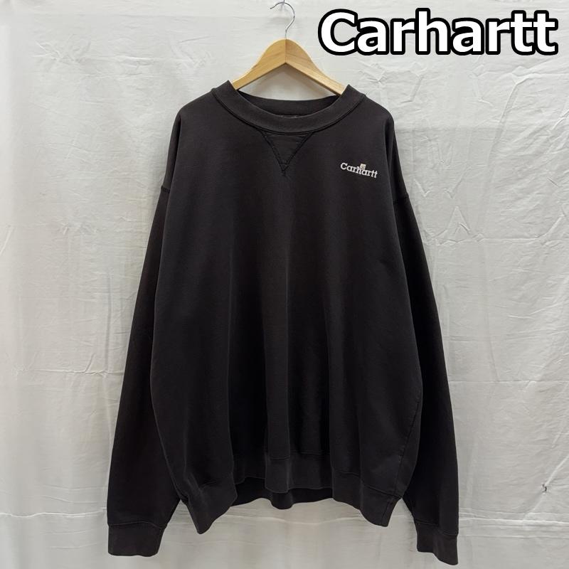 カーハート Carhartt トレーナー 長袖 ロゴ 刺繍 前V ビッグサイズ スウェット トレーナー 長袖 - メンズ USED 古着 中古 50157249