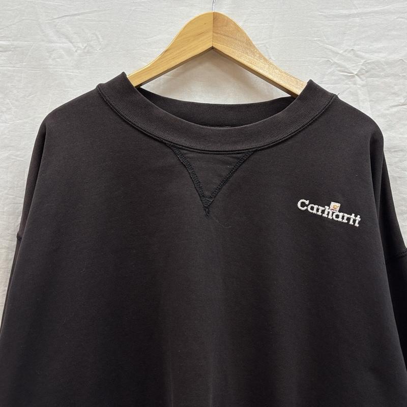 カーハート Carhartt トレーナー 長袖 ロゴ 刺繍 前V ビッグサイズ スウェット トレーナー 長袖 - メンズ USED 古着 中古 50157249