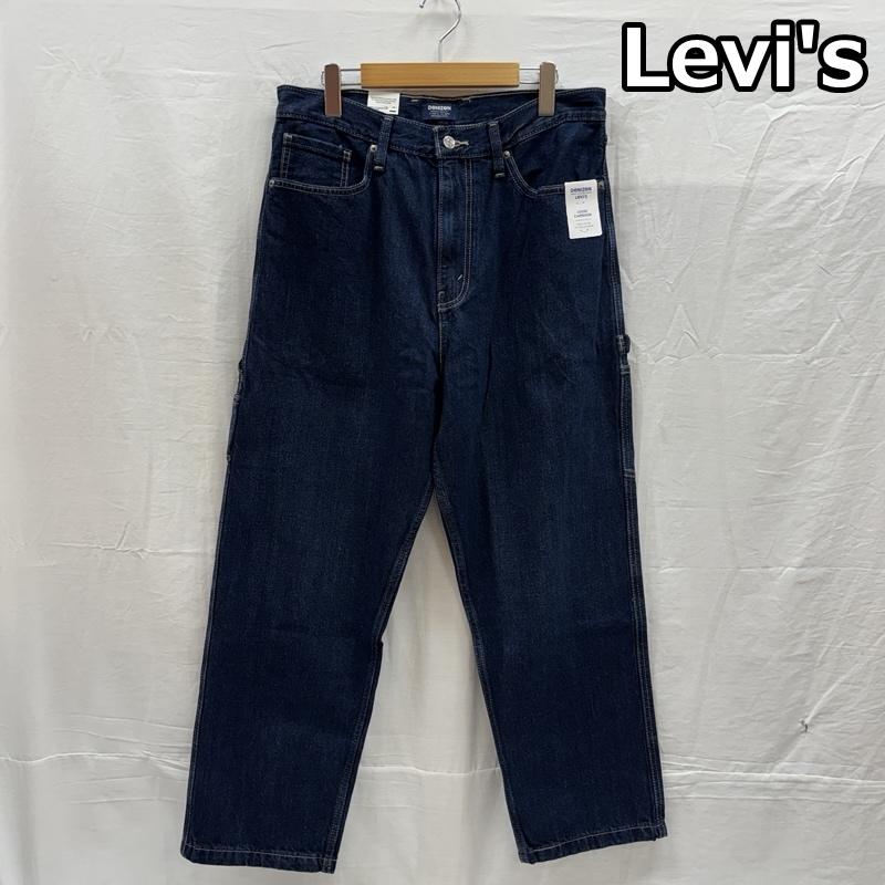 リーバイス Levi s パンツ デニム、ジーンズ A3058-0001 DeNIZen ルーズ デニム ペインター ワーク パンツ 32インチ インディゴ / インディゴ / Indigo メンズ USED 古着 中古 50157258