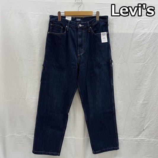 リーバイス Levi s パンツ デニム、ジーンズ A3058-0001 DeNIZen ルーズ デニム ペインター ワーク パンツ 32インチ インディゴ / インディゴ / Indigo メンズ USED 古着 中古 50157258