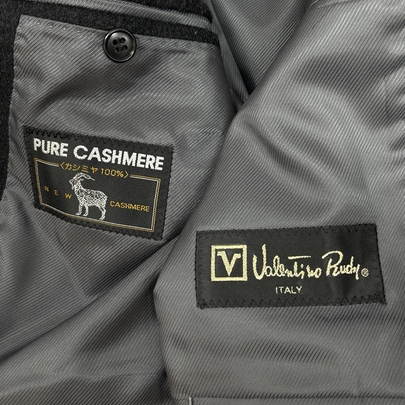 古着 USED ジャケット、上着 ジャケット、ブレザー Valentino Rudy バレンティノ ルディ カシミヤ100％ テーラード ジャケット エンブレムボタン - メンズ USED 古着 中古 50157267