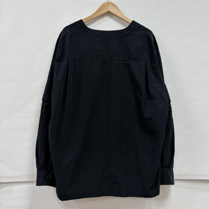 アンダーカバー UNDERCOVER ジャケット、上着 ジャケット、ブレザー 26SS UP1F4207-2 コットンワッシャーブルゾン CHAOS BALANCE グラフィック ロゴ 3 無地 X ワンポイント X ロゴ、文字 X プリント 黒 / ブラック / black X 白 / ホワイト / white メンズ USED 古着 中古 50157278
