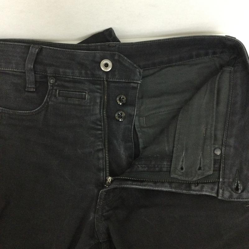 ジースターロゥ G-STAR RAW パンツ デニム、ジーンズ g-star raw D05385-6425-001 D-STAQ 3D SLIM JEAN 28インチ 無地 黒 / ブラック / black メンズ USED 古着 中古 50157281
