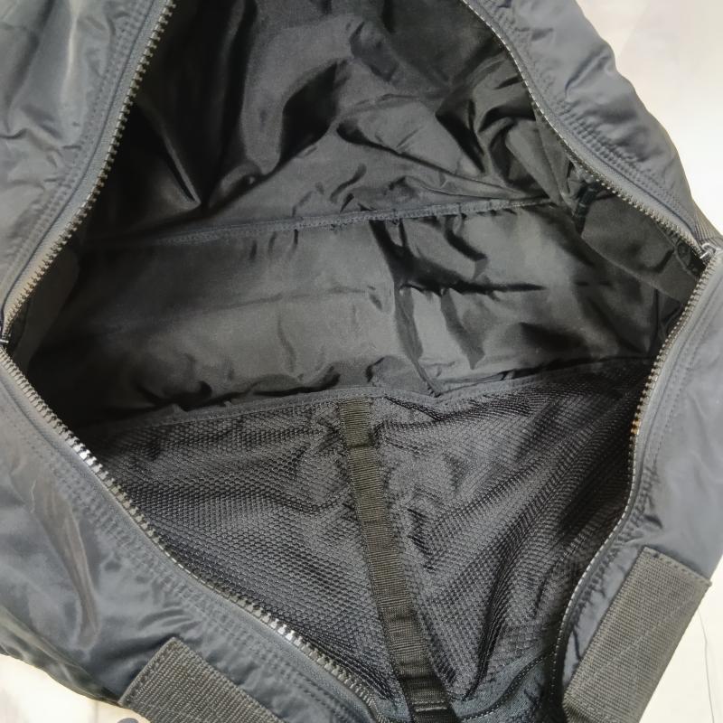 ワイズ Y s ボストンバッグ ボストンバッグ ナイロンボストンバッグ ショルダーバッグ black ビッグサイズ - 無地 黒 / ブラック / black メンズ USED 古着 中古 50157293