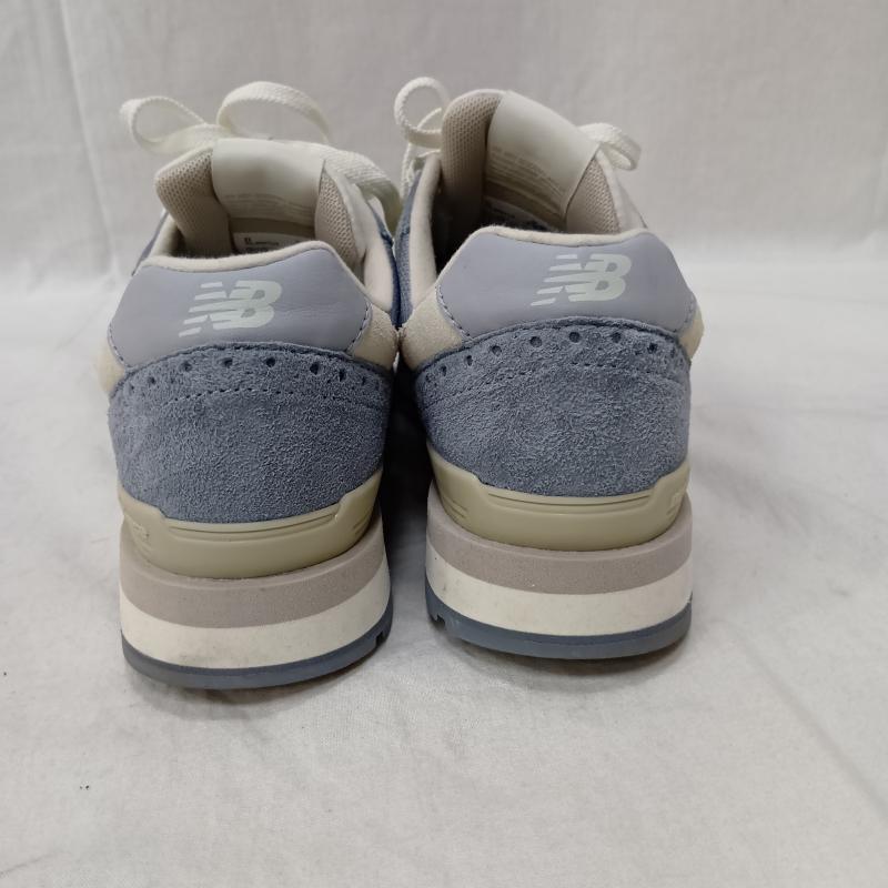 ニューバランス New Balance スニーカー スニーカー WL996TU2 スウェードスニーカー フリンジ blue US6.5/23.5cm Dワイズ US：6.5 無地 水色 / ライトブルー / レディース USED 古着 中古 50157295