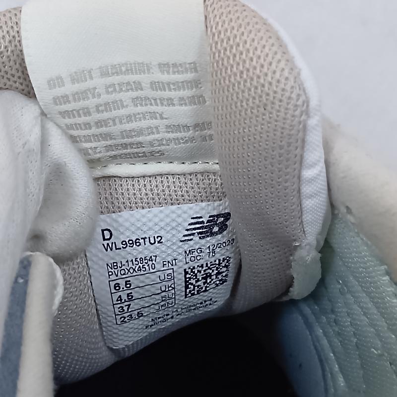 ニューバランス New Balance スニーカー スニーカー WL996TU2 スウェードスニーカー フリンジ blue US6.5/23.5cm Dワイズ US：6.5 無地 水色 / ライトブルー / レディース USED 古着 中古 50157295