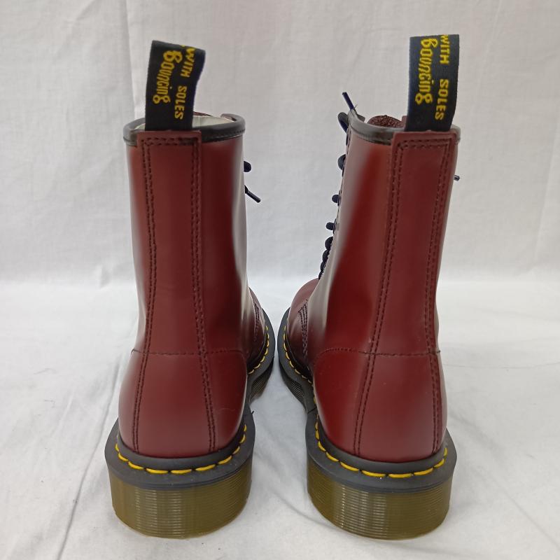 ドクターマーチン Dr.Martens ブーツ ショートブーツ 8ホール レースアップブーツ winered UK4/23cm UK：4 無地 えんじ / ワインレッド / dark red レディース USED 古着 中古 50157299