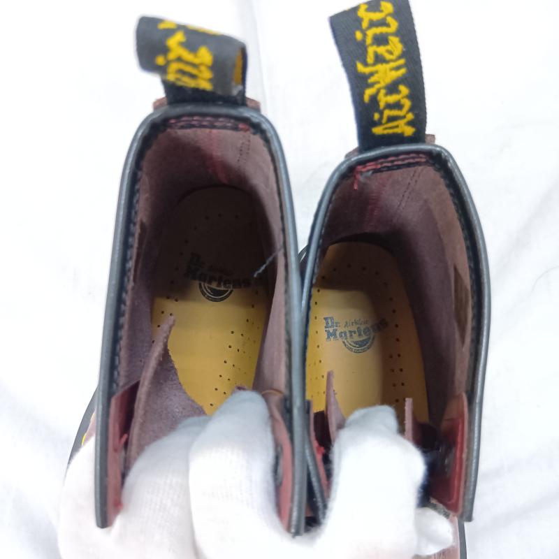 ドクターマーチン Dr.Martens ブーツ ショートブーツ 8ホール レースアップブーツ winered UK4/23cm UK：4 無地 えんじ / ワインレッド / dark red レディース USED 古着 中古 50157299