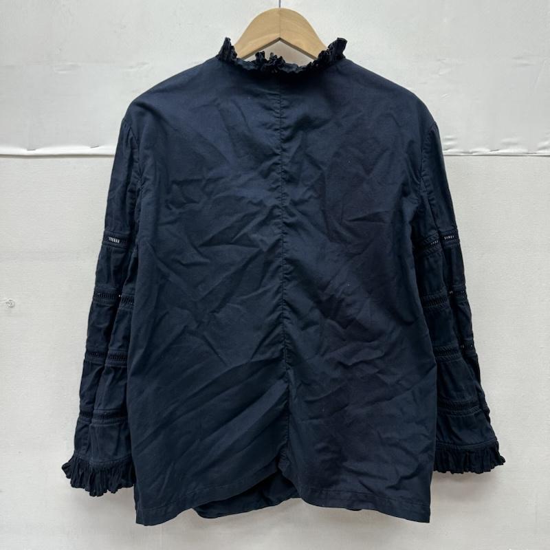 キャピタル KAPITAL ジャケット、上着 ジャンパー、ブルゾン フリル シャツ ジャケット - 紺 / ネイビー / navy レディース USED 古着 中古 50157300