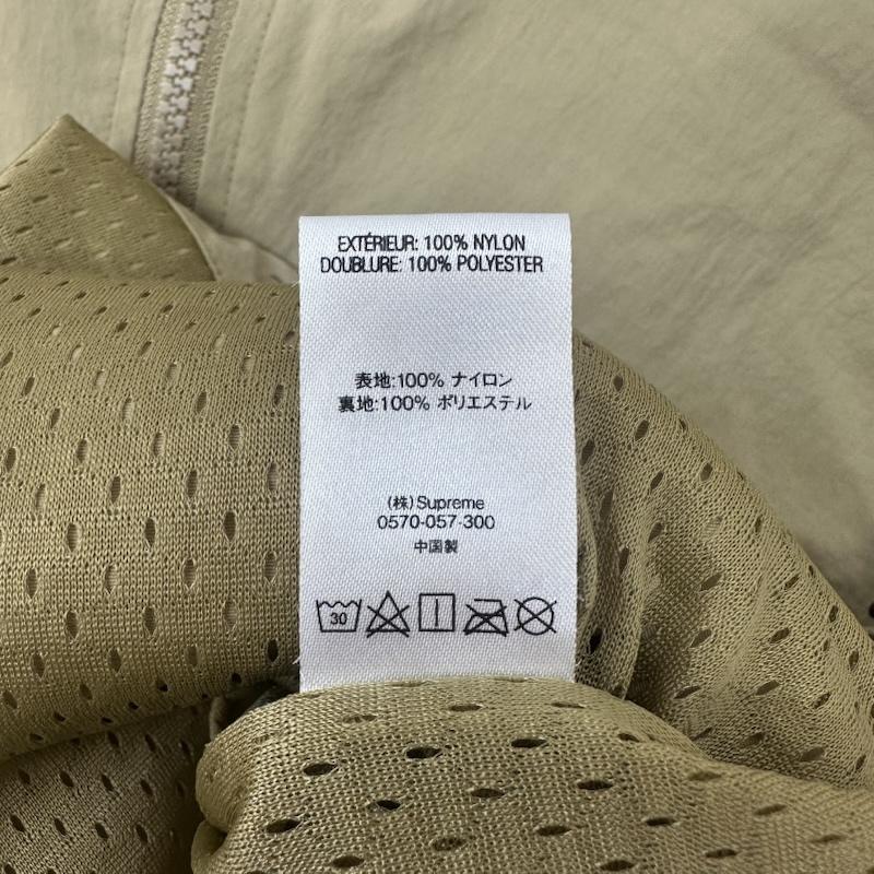 シュプリーム Supreme ジャケット、上着 ジャンパー、ブルゾン 18ss reflective taping hooded pullover ナイロン ハーフジップ プルオーバー L ベージュ / ベージュ / beige メンズ USED 古着 中古 50157309