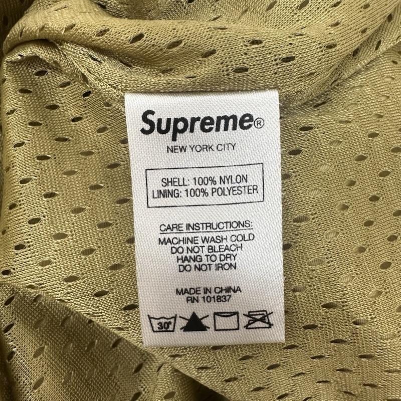 シュプリーム Supreme ジャケット、上着 ジャンパー、ブルゾン 18ss reflective taping hooded pullover ナイロン ハーフジップ プルオーバー L ベージュ / ベージュ / beige メンズ USED 古着 中古 50157309