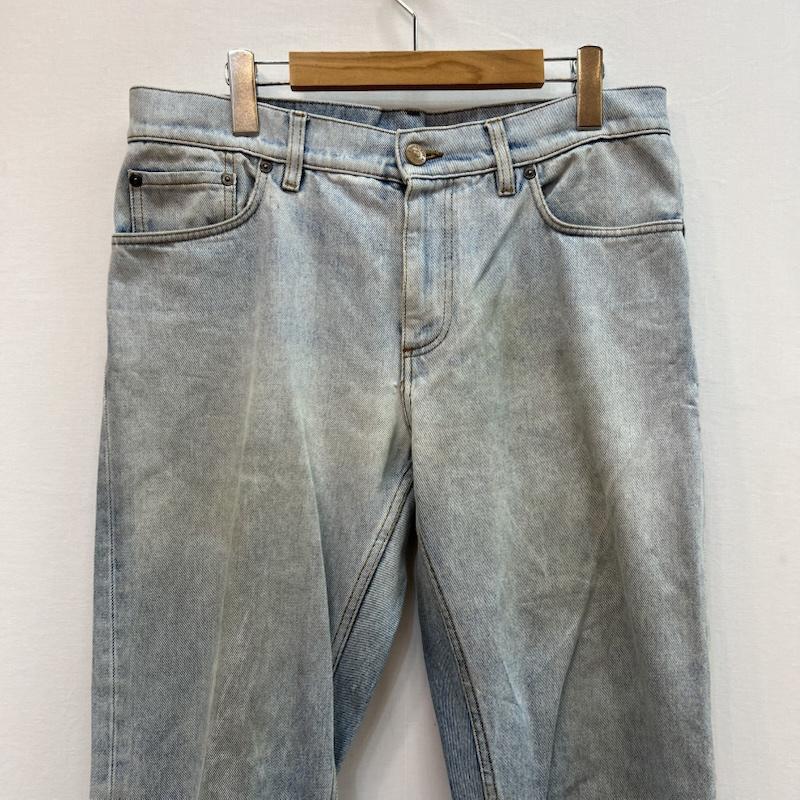 バーバリー BURBERRY パンツ デニム、ジーンズ ストレートフィット ウォッシュド デニムパンツ 33インチ メンズ USED 古着 中古 50157313