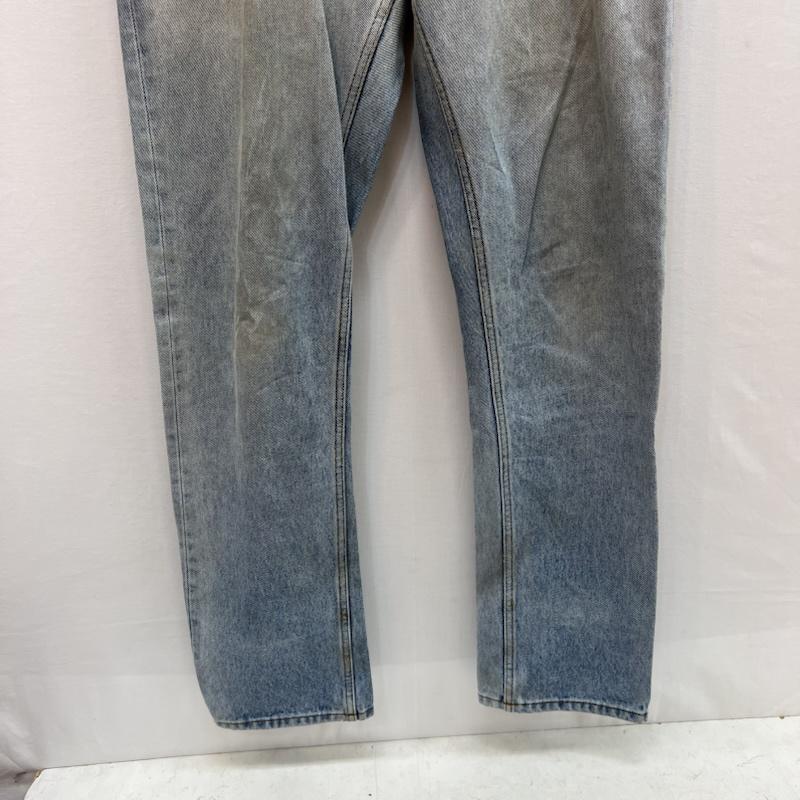 バーバリー BURBERRY パンツ デニム、ジーンズ ストレートフィット ウォッシュド デニムパンツ 33インチ メンズ USED 古着 中古 50157313