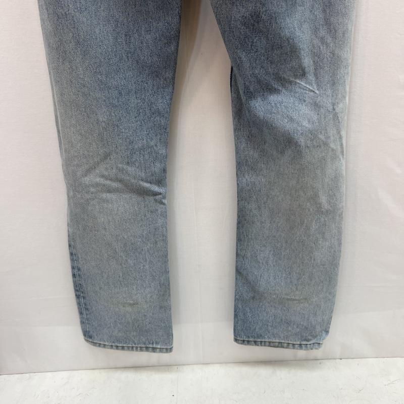 バーバリー BURBERRY パンツ デニム、ジーンズ ストレートフィット ウォッシュド デニムパンツ 33インチ メンズ USED 古着 中古 50157313